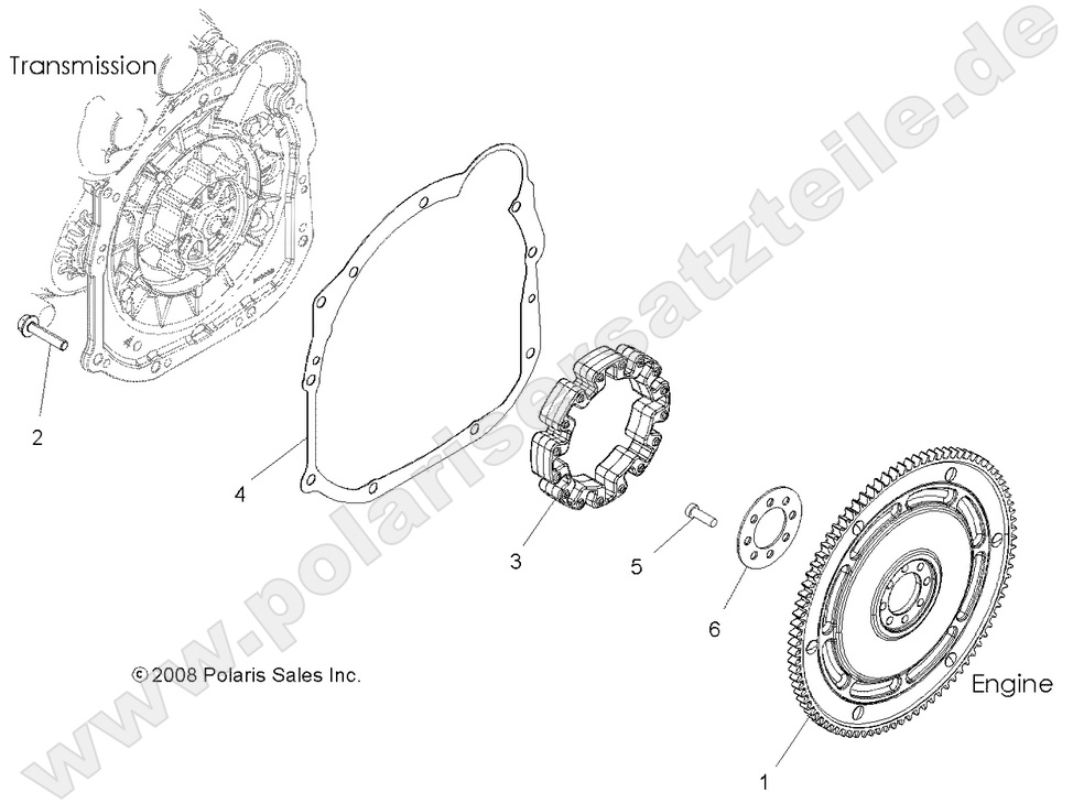 DRIVE TRAIN, DRIVE COUPLER DRIVE TRAIN, DRIVE COUPLER