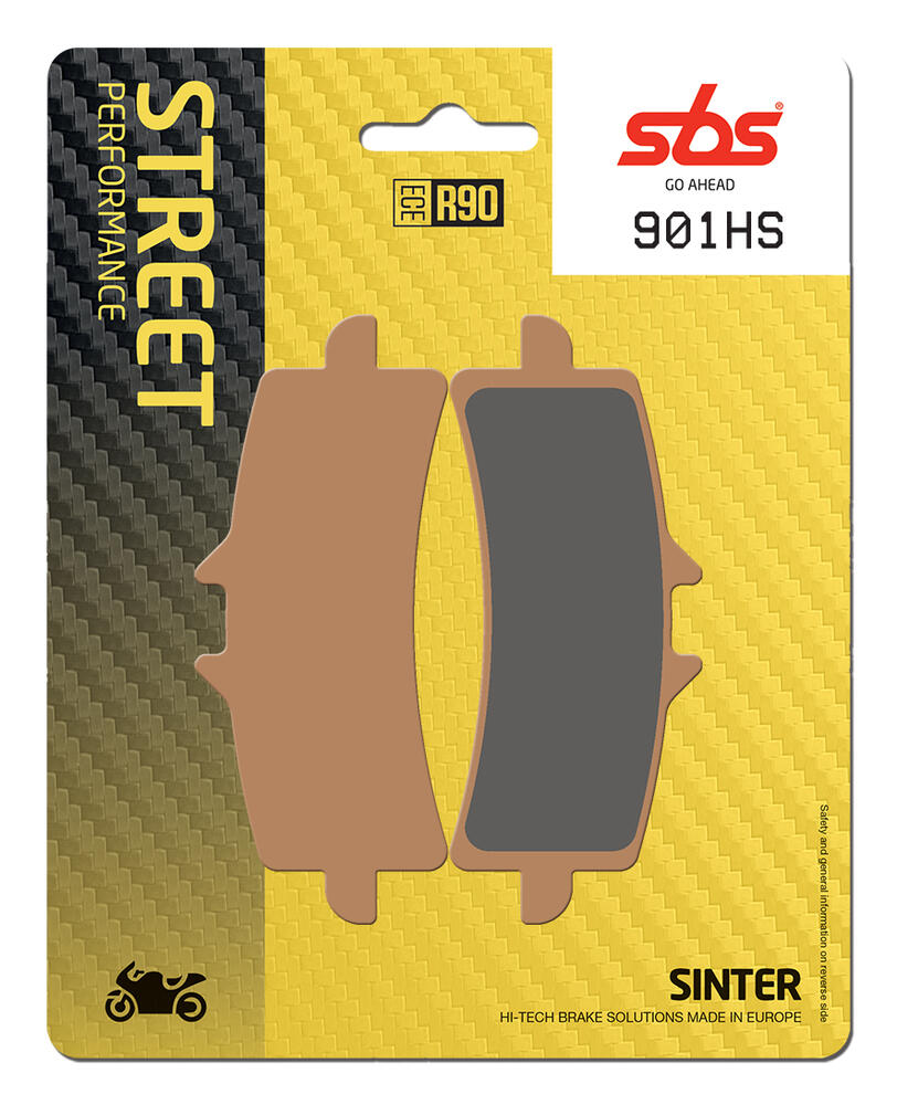 SBS_901_HS SBS Bremsbeläge HS Street Sintermetall ABE - 901HS
