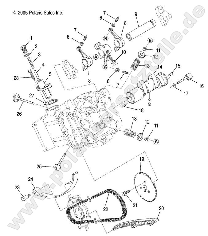 ENGINE, CAMSHAFT and VALVES