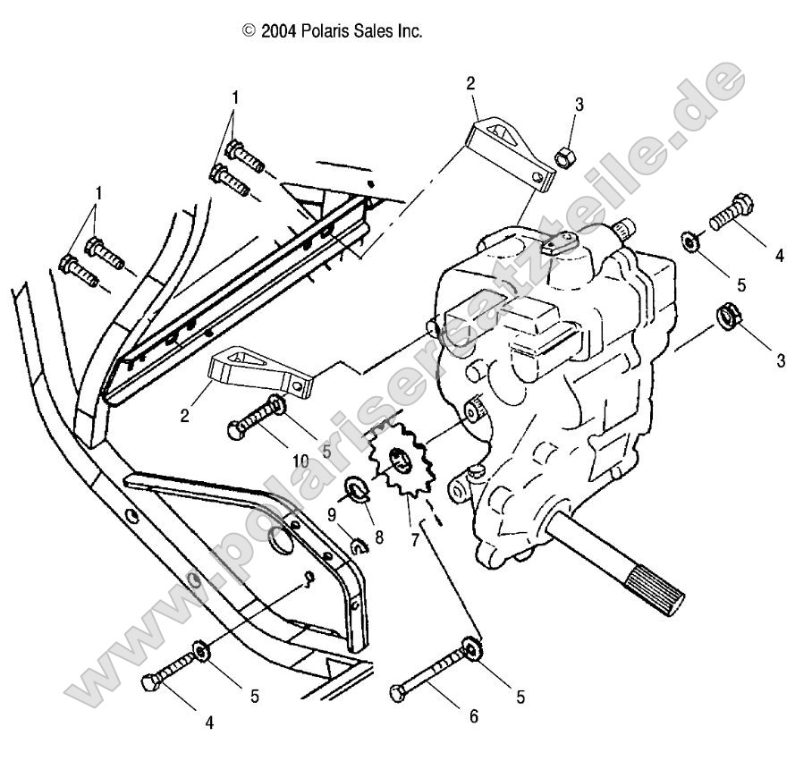 Gearcase Mounting Gearcase Mounting