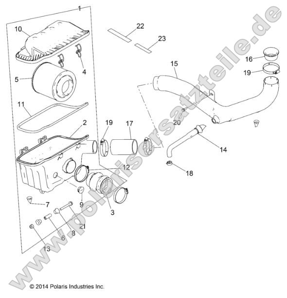 Engine, Air Intake System Engine, Air Intake System