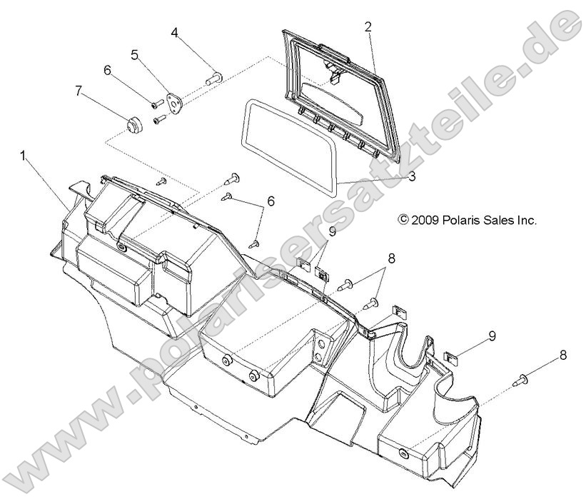 Body, Glove Box Storage