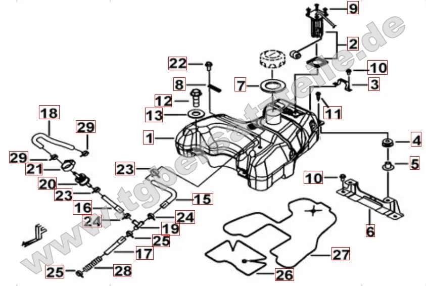 Kraftstofftank Kraftstofftank
