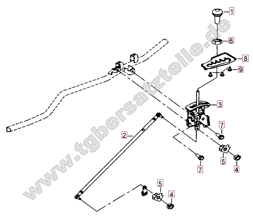 Gangschalthebel Gangschalthebel