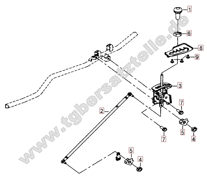 Gangschalthebel Gangschalthebel