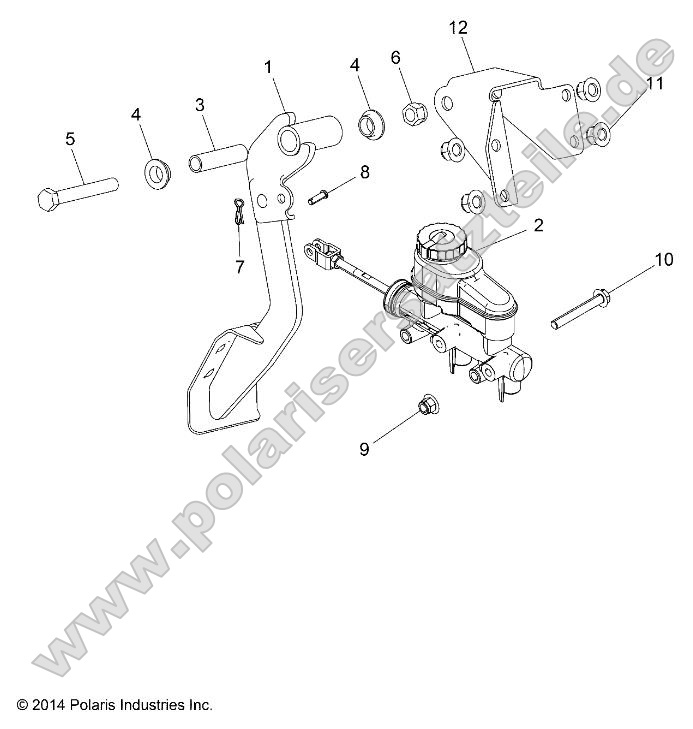 Brakes, Pedal and Master Cylinder Brakes, Pedal and Master Cylinder