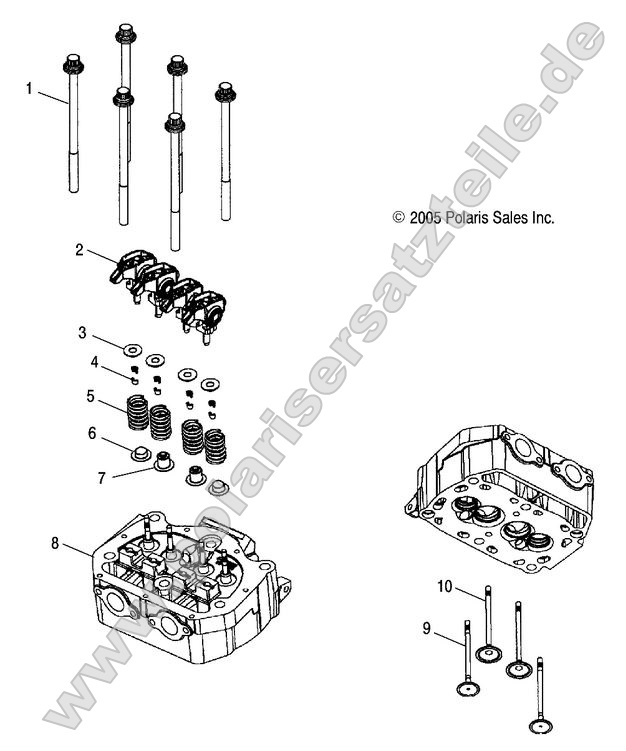 Engine, Cylinder Head and Valves