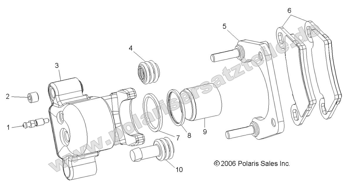 BRAKES, REAR CALIPER