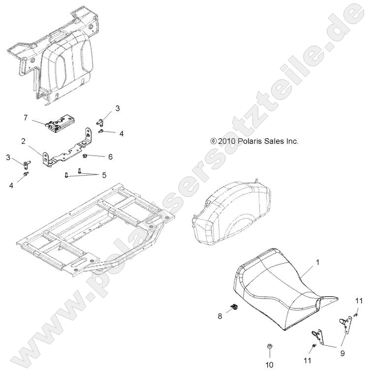 BODY, SEAT, OPERATOR
