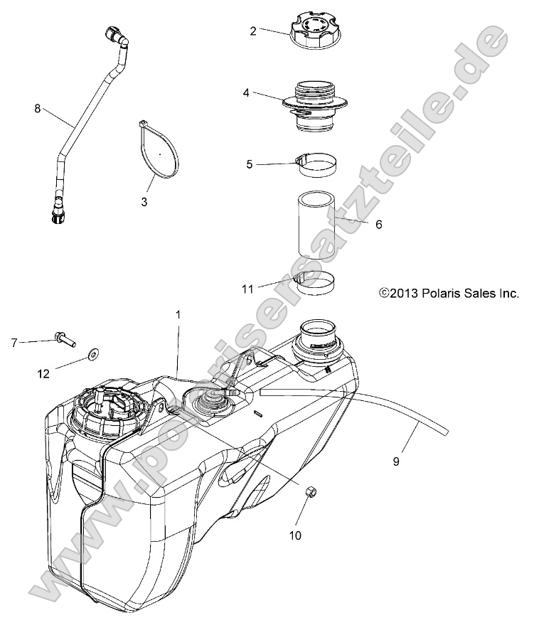 Body, Fuel Tank Body, Fuel Tank