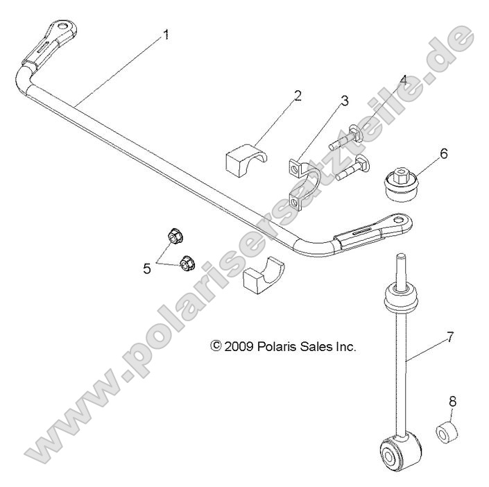 Suspension, Rear Stabilizer Bar