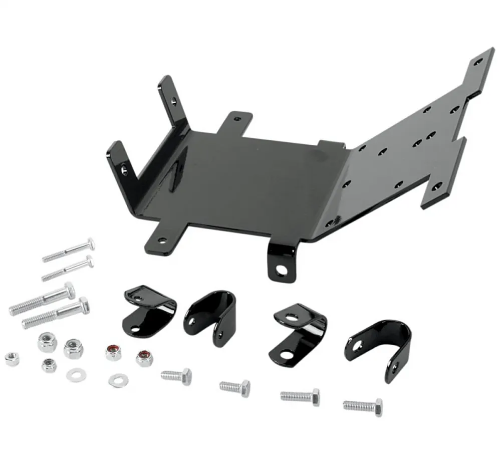 Seilwinden_Montageplatte_Polaris_Honda_Foreman_4505_0379 Moose Utility Seilwinden Montageplatte Honda TRX 400 450 Foreman