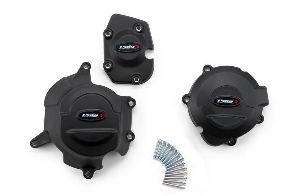 defaultLDkAmhyIXWJSB PUIG KIT 3 KAPPEN ENGINEABDECKUNG KAWASAKI Z900RS C/SCH - 21443N