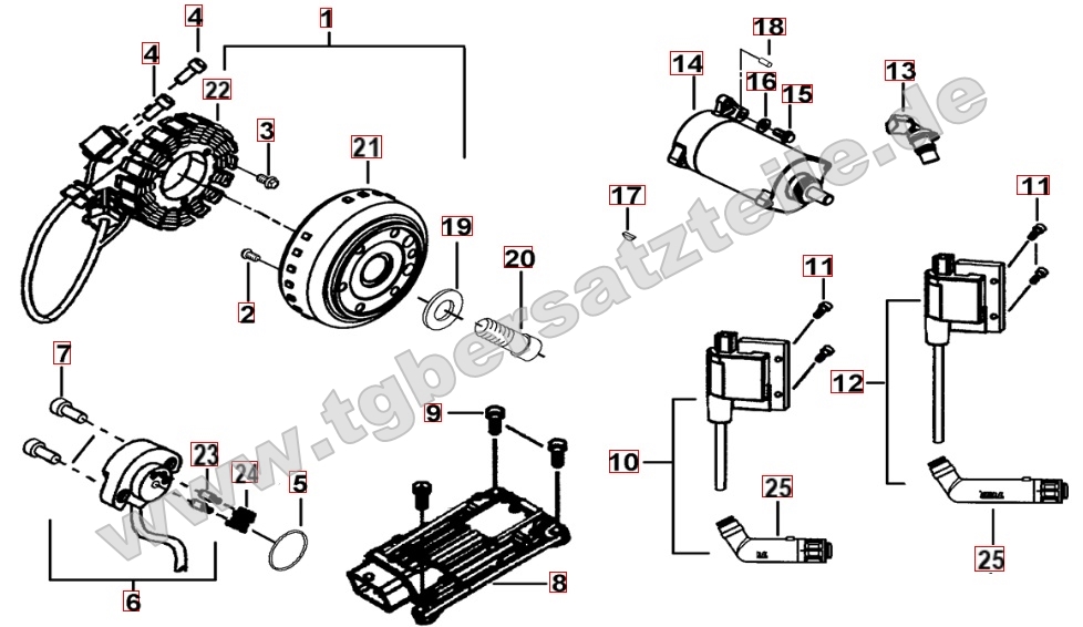 Lichtmaschine - Anlasser