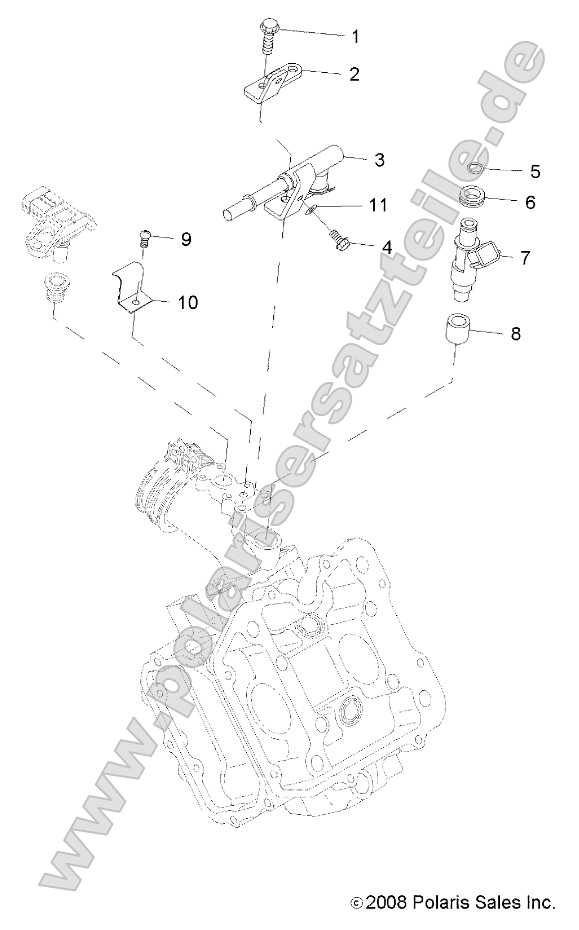 Engine, Fuel Injector