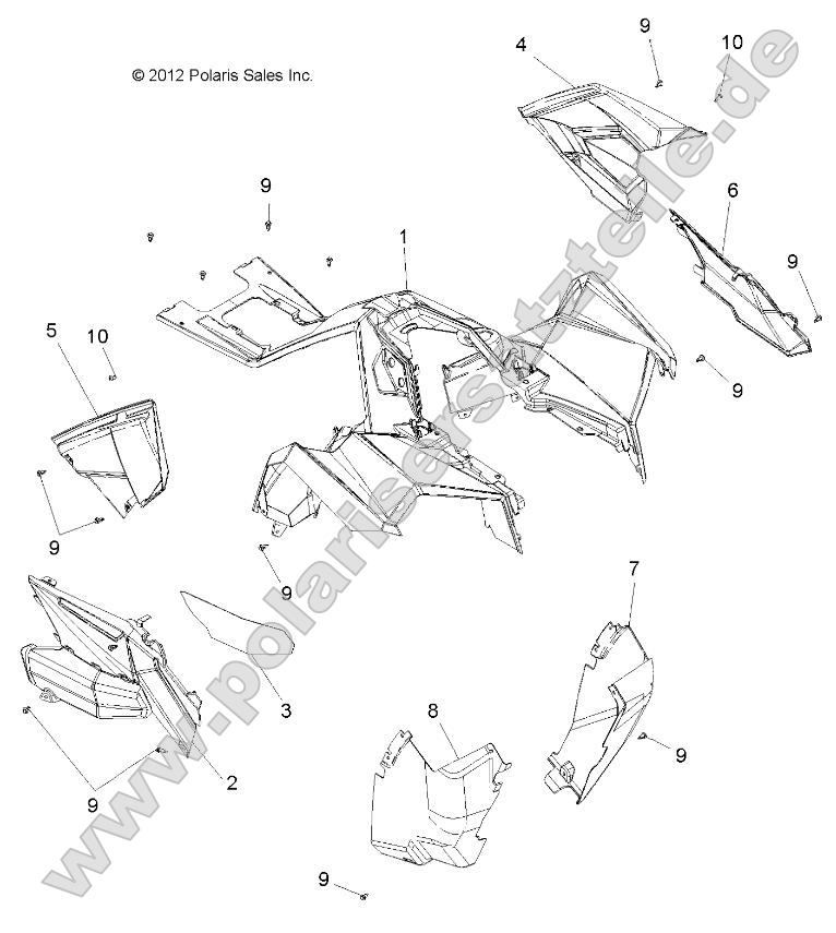 Body, Front Cab and Side Panels Body, Front Cab and Side Panels