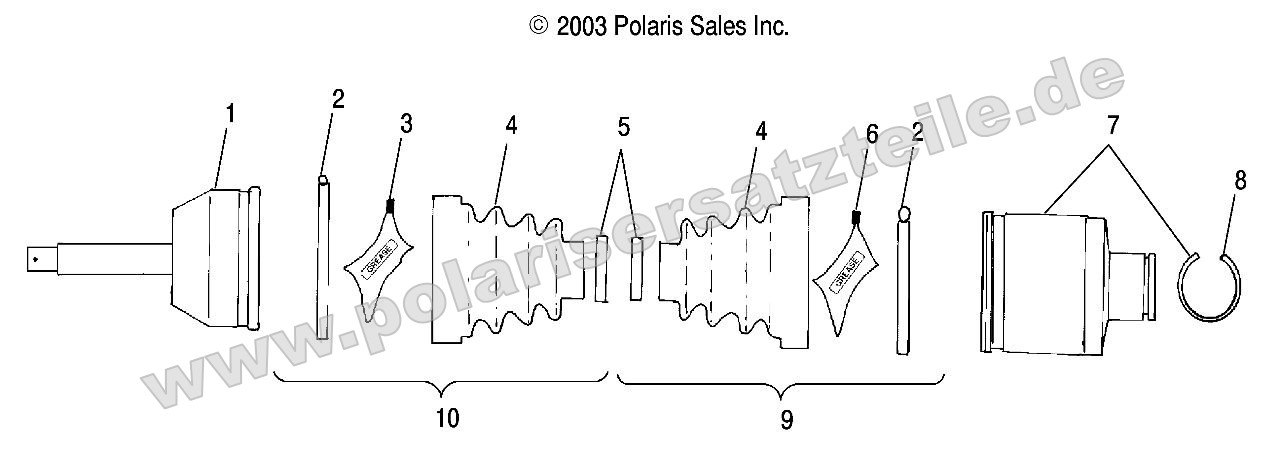 Rear Drive Shaft Rear Drive Shaft