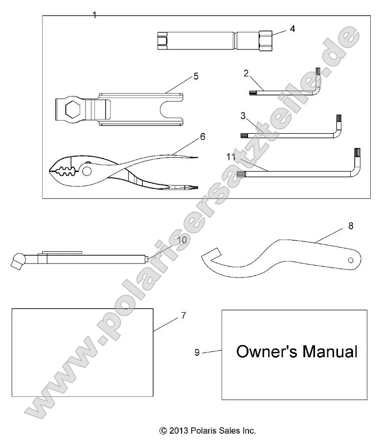 References, Tool Kit and Owners Manual References, Tool Kit and Owners Manual