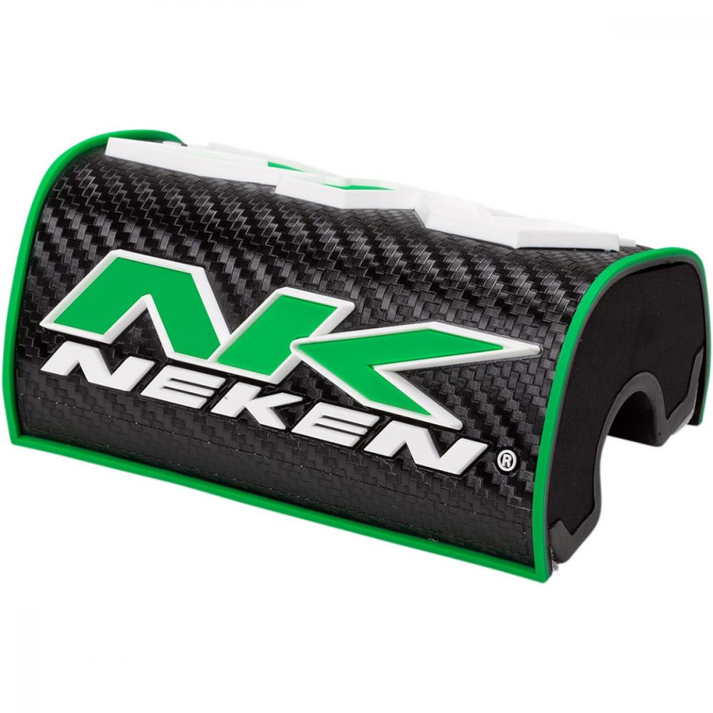 Neken_3D_Lenkerpolster_fuer_Fatbar_Oversize_286_mm_Lenker___schwarz_gruen_06014382_PADV_3D_BKGR Neken 3D Lenkerpolster für Fatbar Oversize 28,6 mm Lenker - schwarz/grün