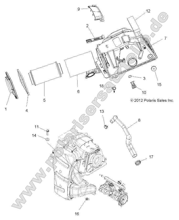Engine, Air Intake Engine, Air Intake