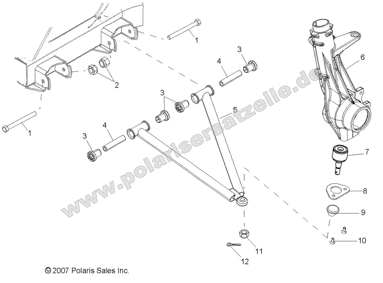Suspension, A-Arm and Strut Mounting