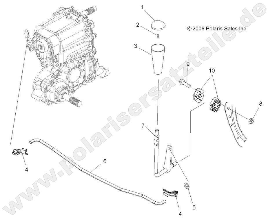 DRIVE TRAIN, GEAR SELECTOR DRIVE TRAIN, GEAR SELECTOR