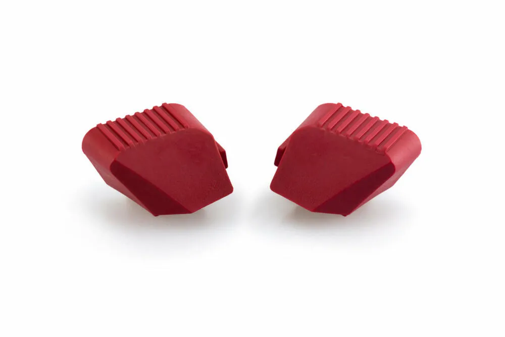 PUIG GUMMI-ENDEN PAARWEISE STURZPADS PRO F/ROT - 5533R