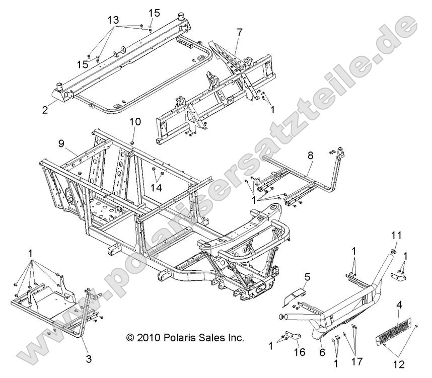 Chassis, Frame and Front Bumper