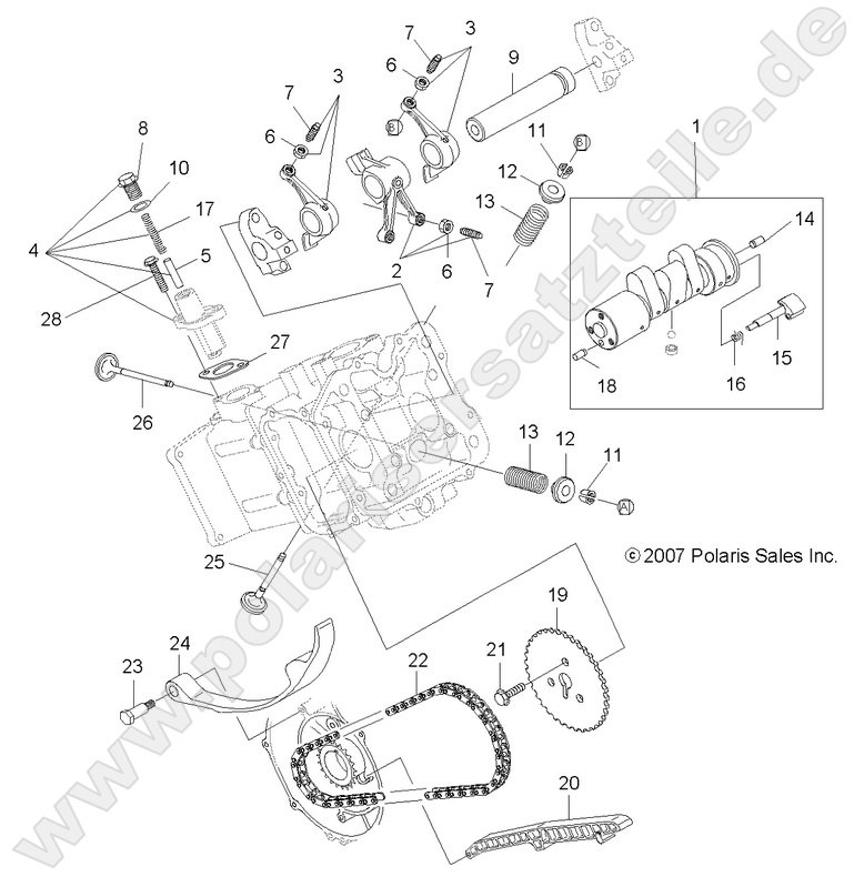 ENGINE, VALVES and CAMSHAFT ENGINE, VALVES and CAMSHAFT