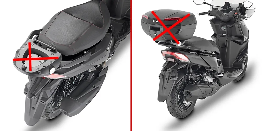 Givi Topcaseträger für Monokey und Monolock Koffer - SYM Joyride 300 2022-24