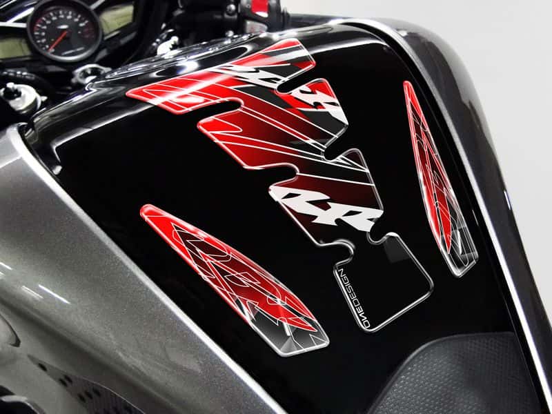 PUIG TANK PAD MOD.WINGS CBR ROT-SCHWARZ - 4784R
