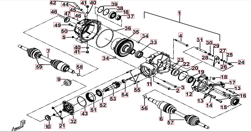 Differenzial hinten (1)
