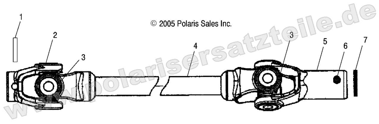 SHAFT, PROP, FRONT SHAFT, PROP, FRONT