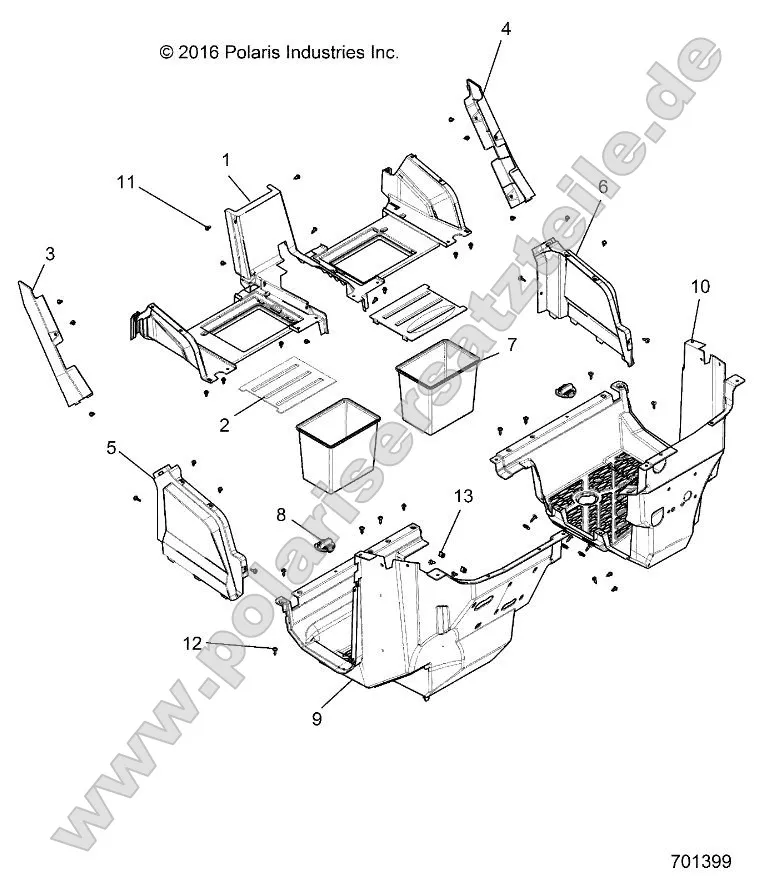 Body, Front Closeoff and Floor Body, Front Closeoff and Floor