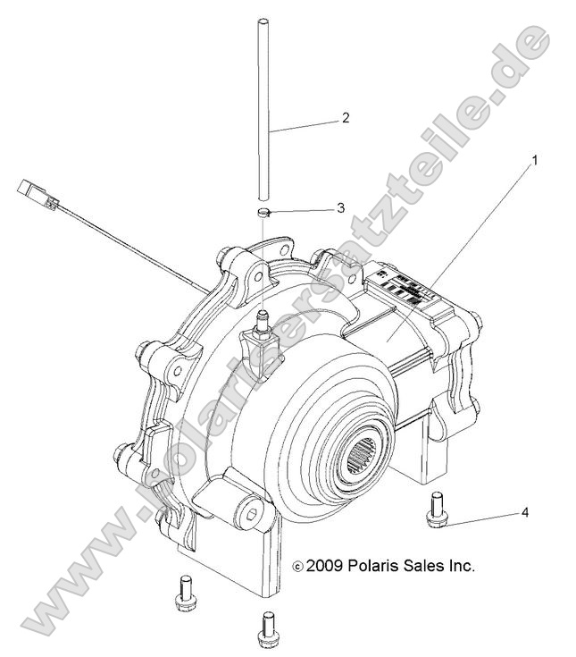 Drive Train, Front Gearcase