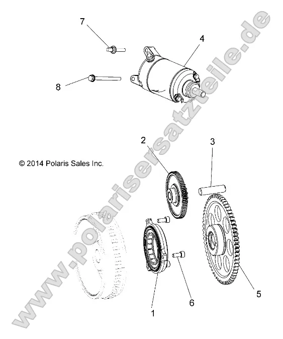 Engine, Starter Drive Engine, Starter Drive