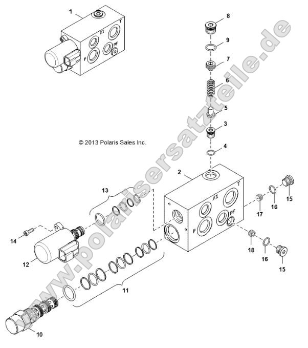 Hydraulics, Manifold Valve
