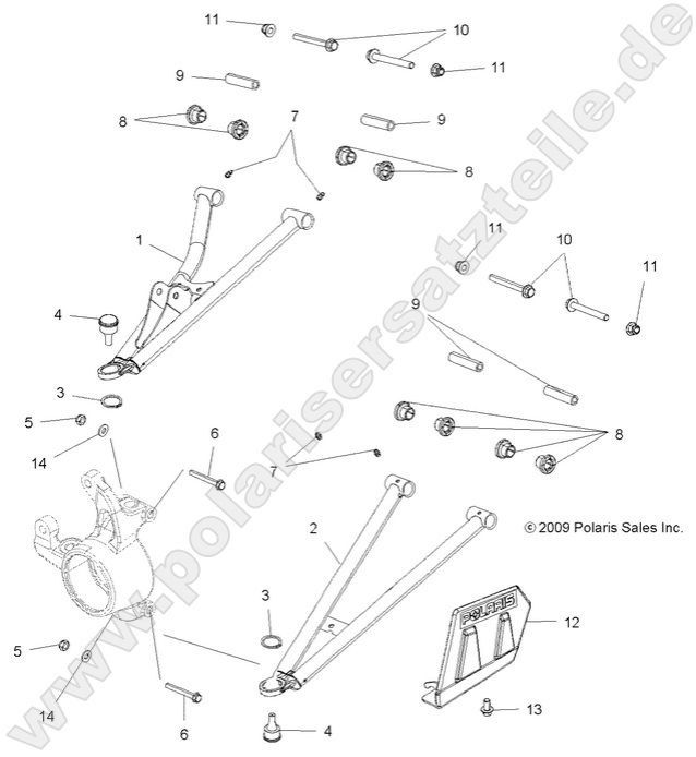 SUSPENSION, FRONT A-ARMS SUSPENSION, FRONT A-ARMS