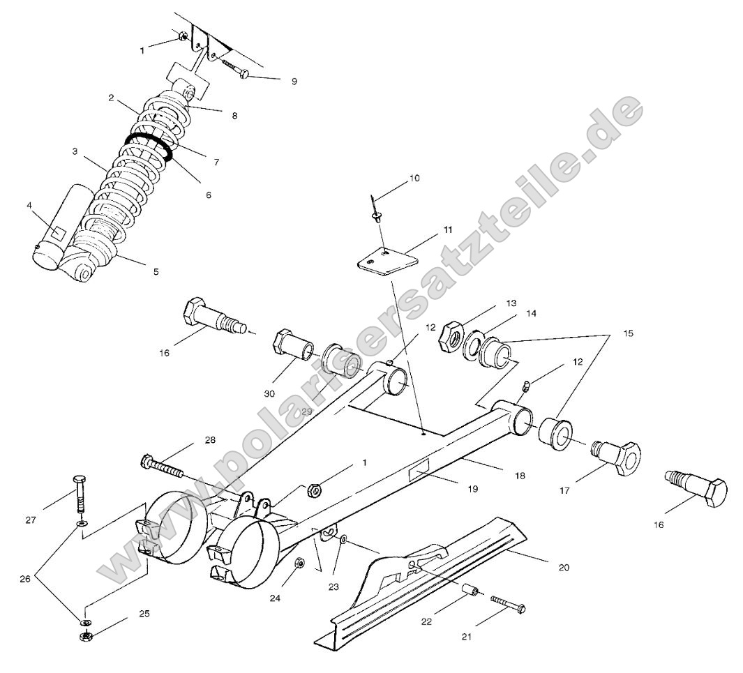 Swing Arm/Shock Mounting Swing Arm/Shock Mounting