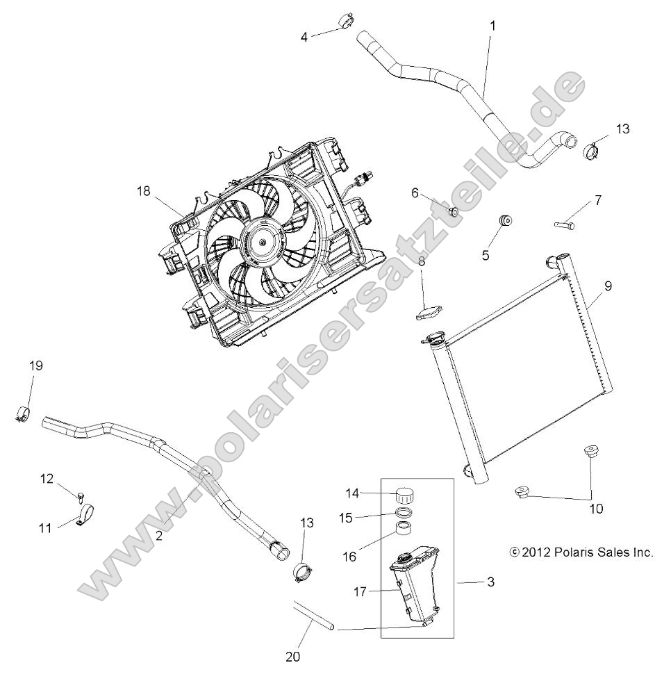 Engine, Cooling System Engine, Cooling System