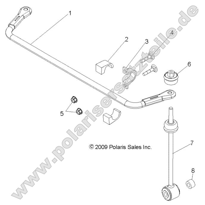 Suspension, Rear Stabilizer Bar