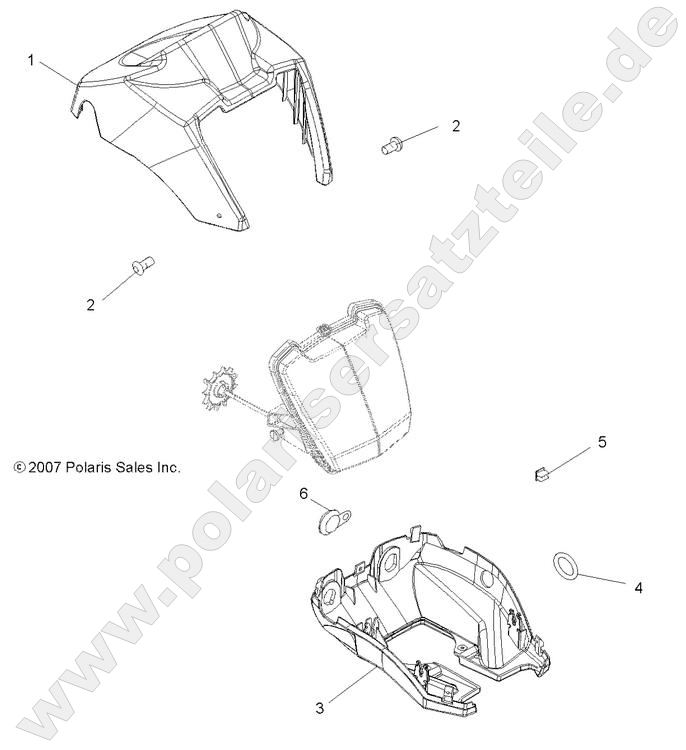 BODY, HEADLIGHT POD BODY, HEADLIGHT POD