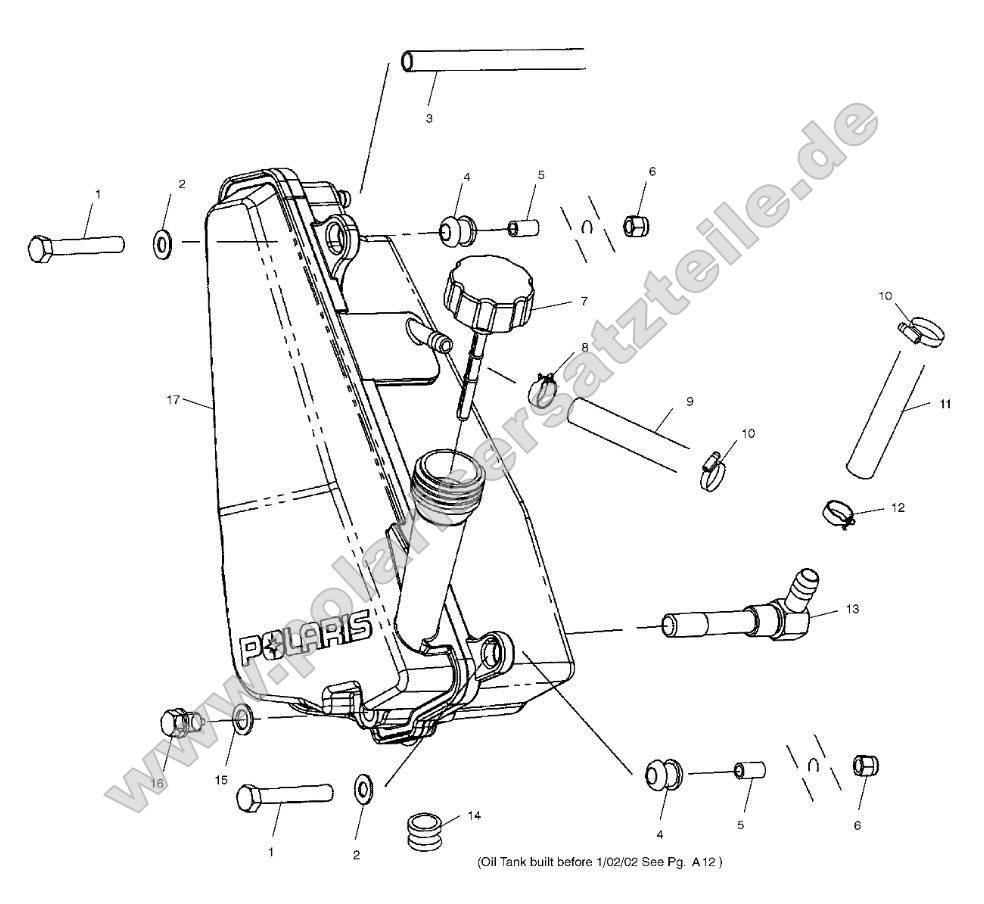 Oil Tank (if built after 1/02/02)