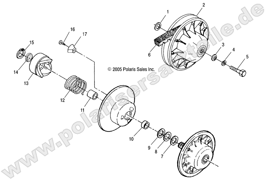 CLUTCH, DRIVEN CLUTCH, DRIVEN