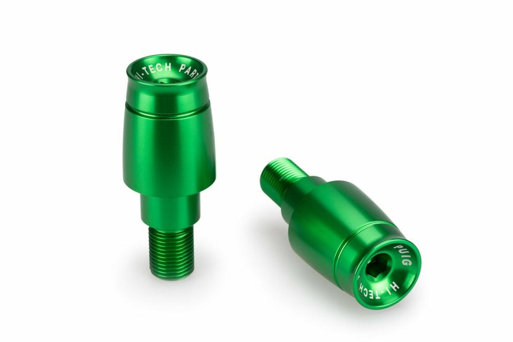 PUIG LENKERENDEN ALUMINIUM MOD.SPORT YAMAHA C/GRUN - 21023V