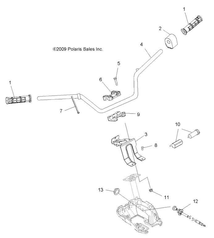 STEERING, HANDLEBAR and CONTROLS STEERING, HANDLEBAR and CONTROLS