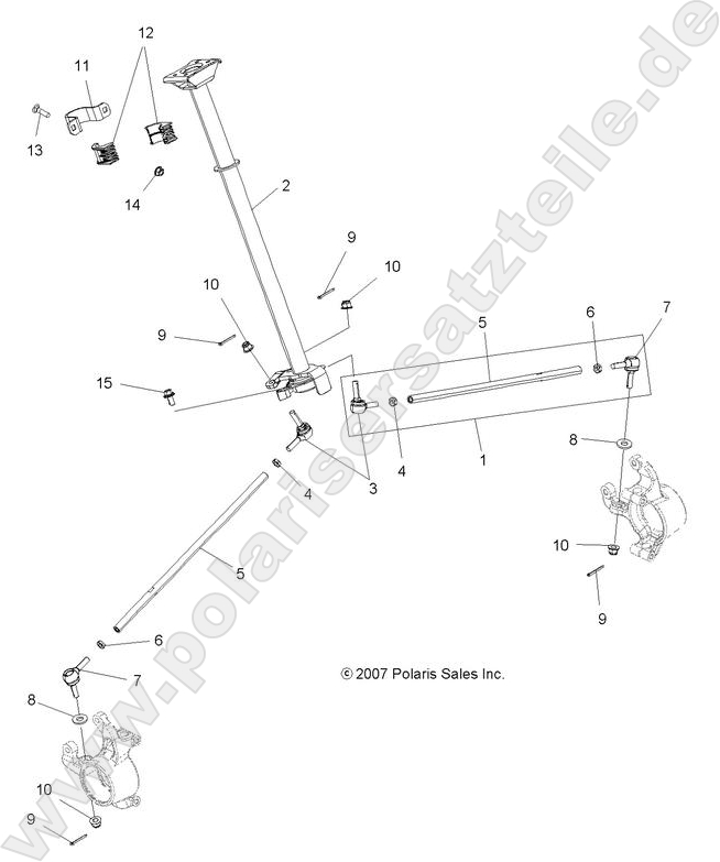 STEERING, STEERING POST ASM.