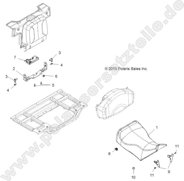 BODY, SEAT, OPERATOR