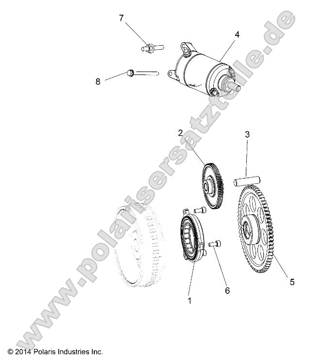 Engine, Starter Drive Engine, Starter Drive