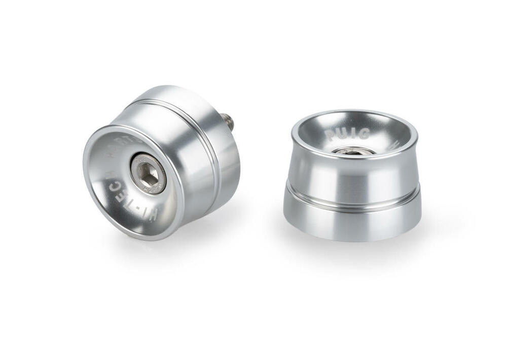 PUIG LENKERENDEN ALUMINIUM MOD.SPEED YAMAHA C/SILBER - 21401P